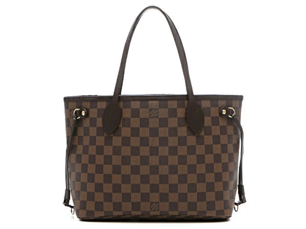 LOUIS VUITTON Damier Neverfull Shoulder Tote Bag